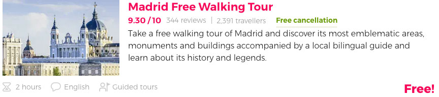Madrid - free tour